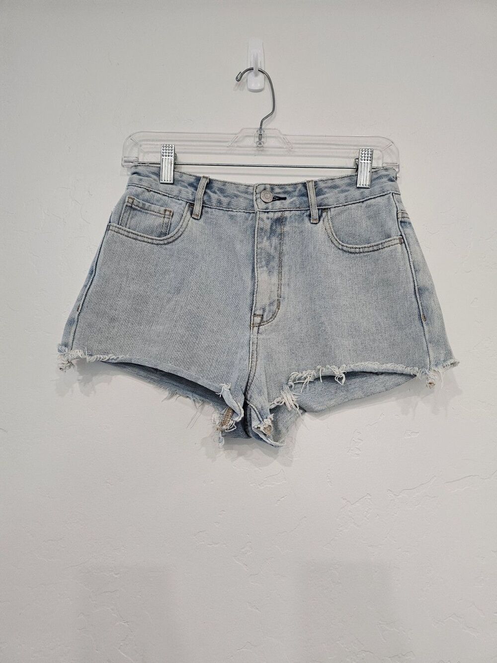 Pacsun Women's High Rise Festival Cut-Off Demin Short Size 25